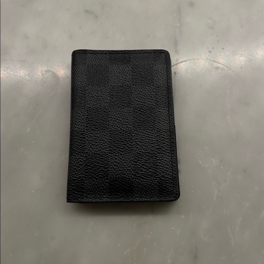 Louis Vuitton Pocket Organiser Wallet - Black